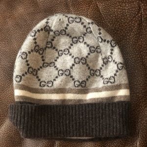 Gucci cashmere/wool beanie